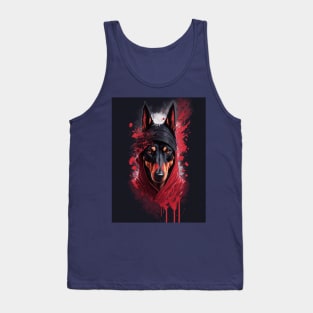 Evil Ninja Dobermann Tank Top